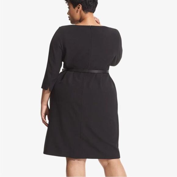 MM LaFleur The Etsuko Dress Plus - WonderTex black sz 2X - Picture 3 of 9